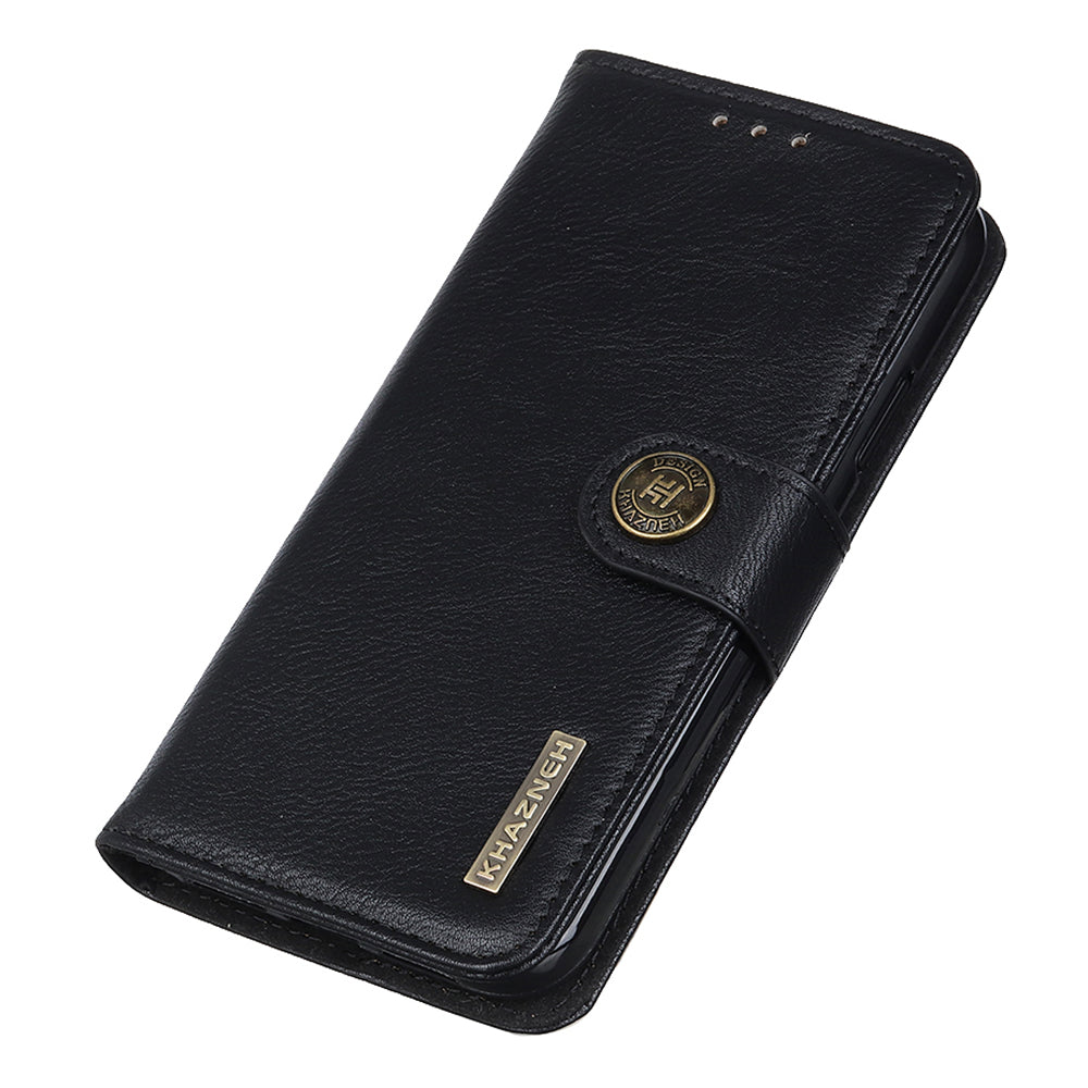 KHAZNEH til Samsung Galaxy M14 5G telefonpungcover Kohud Texture Stand Lædertaske KHAZNEH til Samsung Galaxy M14 5G telefonpungcover Kohud Texture Stand Lædertaske